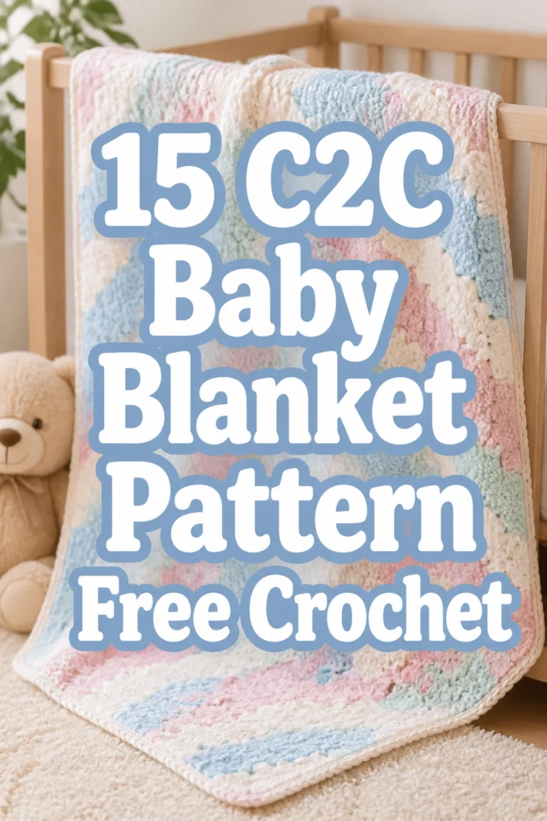 15 C2C Baby Blanket Pattern Free Crochet