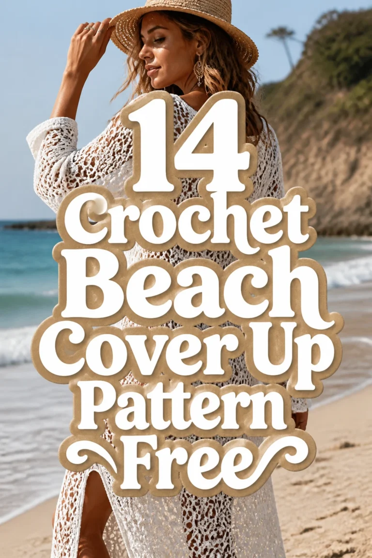 14 Crochet Beach Cover Up Pattern Free