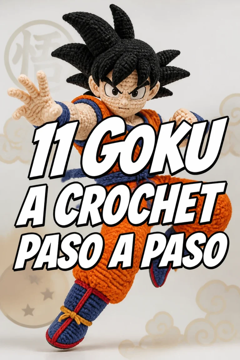 11 Goku A Crochet Paso A Paso