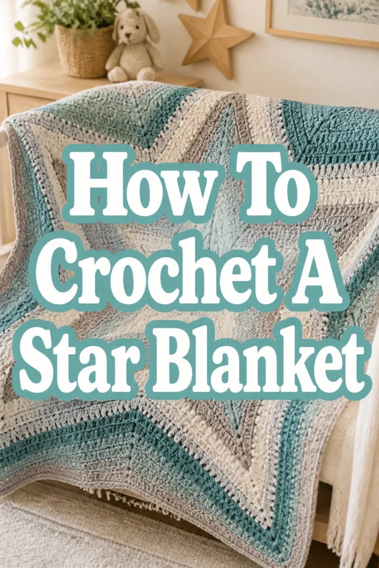 How To Crochet A Star Blanket